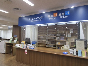 2階サービスカウンター